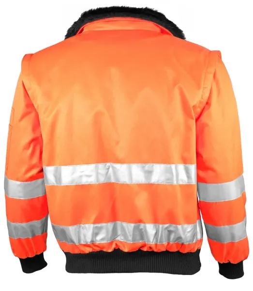 Warnschutz Pilotenjacke Qualitex SIGNAL warnorange